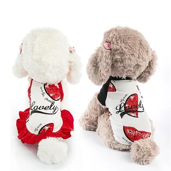 

Dress Pet Clothing Puppy Cat Dresses Dogs Small Chihuahua Princess Yorkshire for Medium