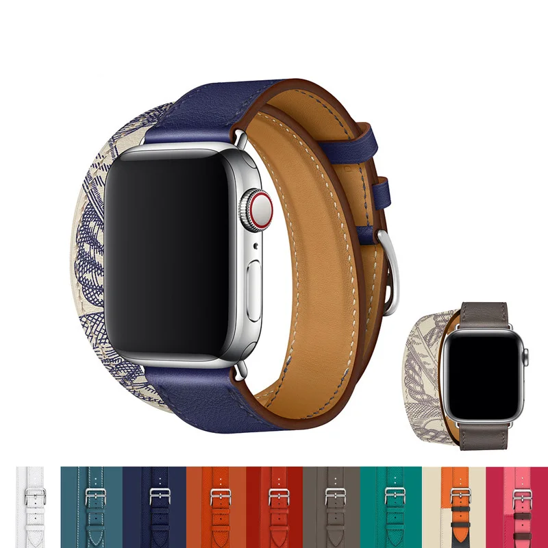 

TurnFinger Fashion Luxury And Comfortable Double Ring Replacement Strap High-end Quality Made Of High-quality Leather Materials