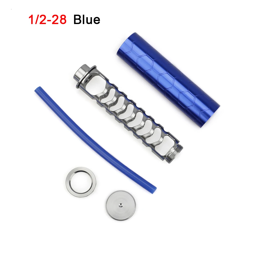 1-2-28 Ti blue 1/2-28 5/8-24 одножильный 7075 Алюминиевый Топливный фильтр для NAPA 4003 WIX 24003 растворитель фильтр гоночный автомобиль - Цвет: 1-2-28 Ti blue