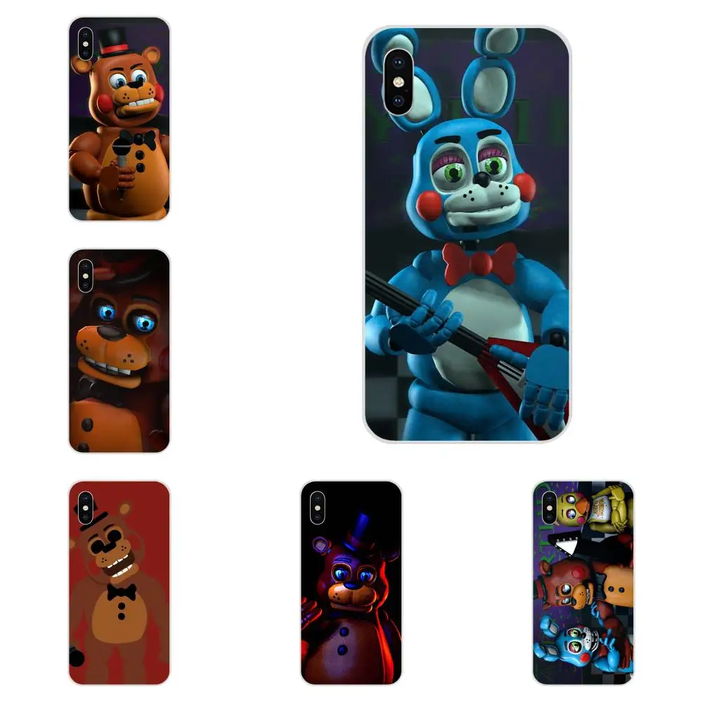 Милые с героями игры пять ночей игрушка Freddys для htc Desire 530 626 628 630 816 820 830 один A9 M7 M8 M9