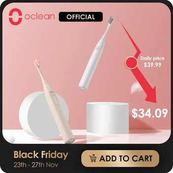 

Global Version Oclean Z1 Sonic Electric Toothbrush IPX7 Waterproof Ultrasonic Automatic Fast Charging Sonic Toothbrush alduts