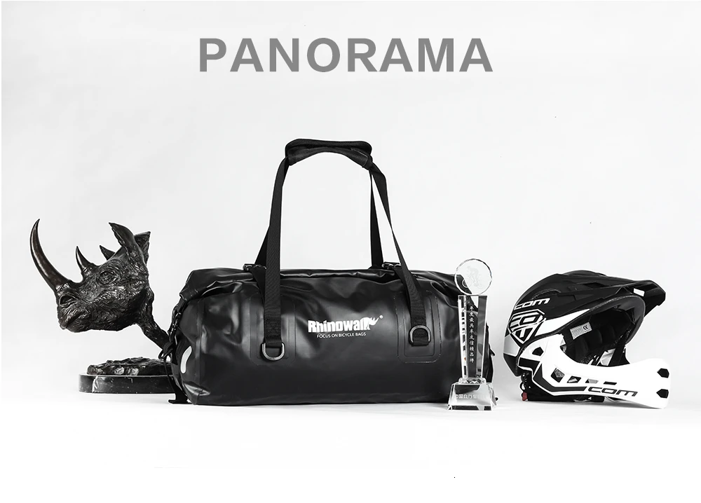 Excellent Rhinowalk Bicycle Saddle Bag Full Waterproof Travel Handbag Casual Cycling Bike Luggage Carrier Bag Shoulder Crossbody Bag 20L 29