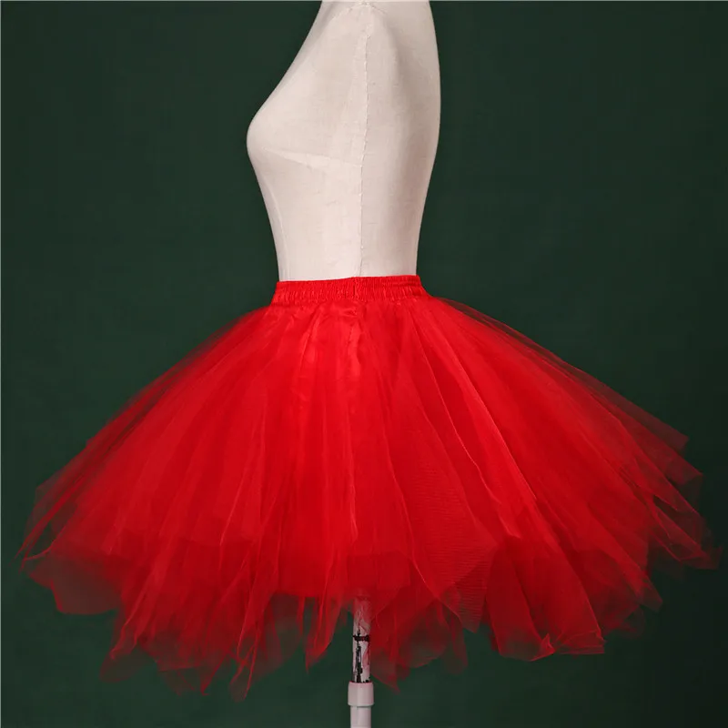 Летняя женская модная нестандартная плиссированная юбка-американка, ретро юбка, карамельный цвет, 50 s, юбка в стиле рокабилли, тонкая мини-юбка из тюля - Цвет: 1