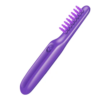 

Electric Massage Comb Electric Detangling Brush For Wet Dry Hair Anti-Crossing Rotary Comb Wet Dry Comb With Protective Cover