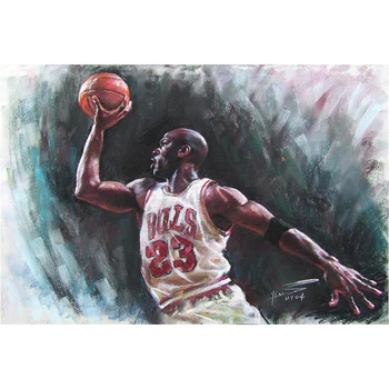 

5D Diamond Embroidery basketball star Full Square Drill Needlework Diy Diamond Painting Cross Stitch Kits Mosaic Crafts