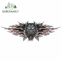 EARLFAMILY 13cm x 13cm Devil Wings Cartoon Oem JDM Vinyl Car Wrap Bumper Trunk Truck Graphics Waterproof 3D DIY RV Fine Decal