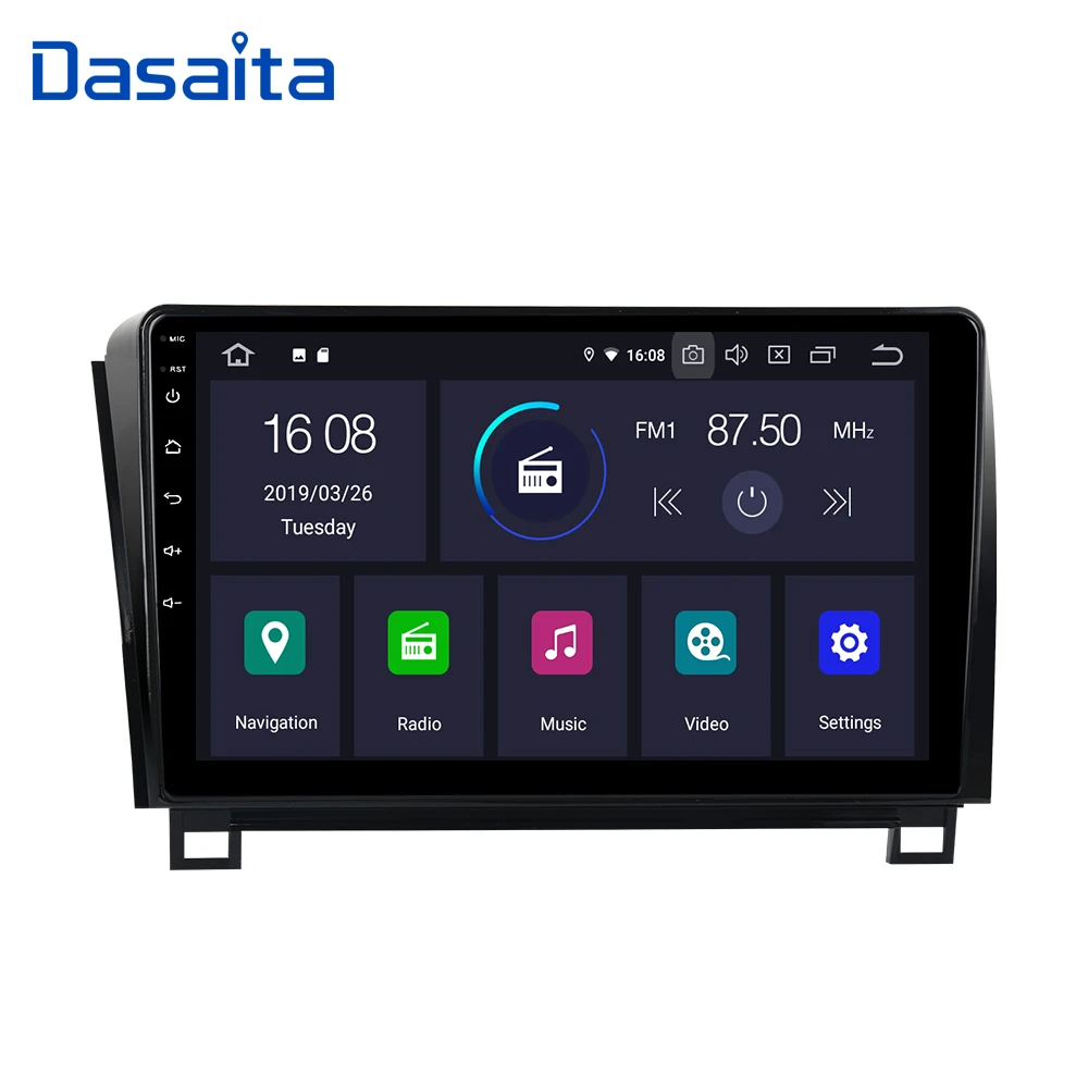 Clearance Dasaita Car Radio 10.2" Touch Screen Android 9.0 for Toyota Tundra 2007-2013 Sequoia 2008-2018 GPS Navigation Bluetooth MP3 0 Clearance Dasaita Car Radio 10.2" Touch Screen Android 9.0 for Toyota Tundra 2007-2013 Sequoia 2008-2018 GPS Navigation Bluetooth MP3 0