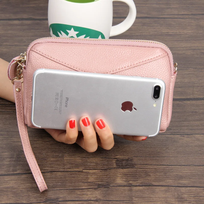 Женская Кредитная ID карта для путешествий коровья кожа кошелек держатель Защита