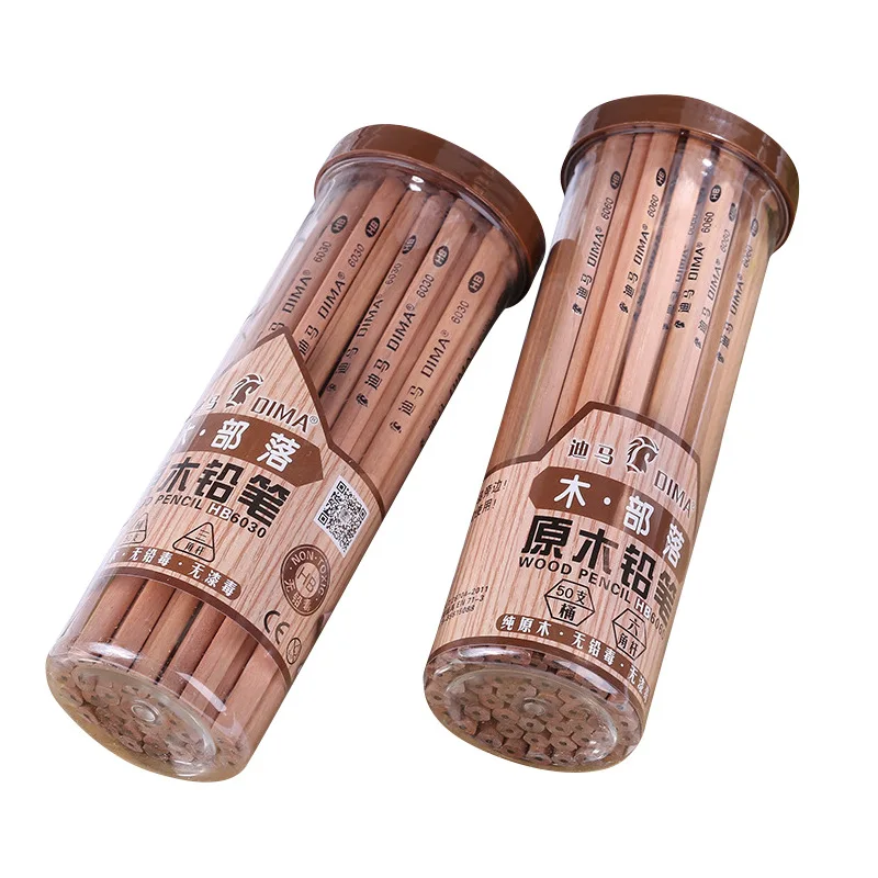 50pcs 2B Pencils for School Wood Pencil Pen Stationery For Writing Drawing Office Supplies