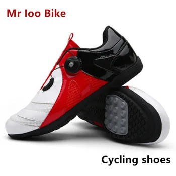 

Cycling Shoes road Lacing Professional Cycling Shoes Men Women Bicycle Sneakers Breathable Light Road Bike Shoes