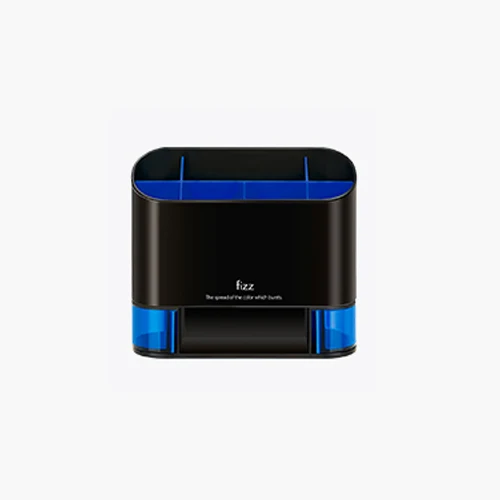 xiaomi fizz Многофункциональный креативный контейнер для ручек ABS раздельный дизайн для офиса Обучающие принадлежности для хранения 2 типа - Цвет: type 2 blue