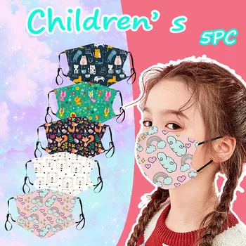 

Protection Face Masks Reusable Masque Mascarillas Lavables Mondmasker Mascarilla 5pc Kids Children Outdoor Cotton Mouth Masks