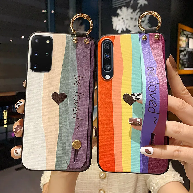 SoCouple Stylish Wrist Strap Phone Holder Case for Huawei and Honor Smartphones