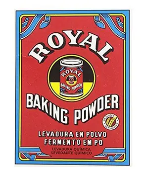 

Royal levadura en polvo ( peso neto: 64 g = 4 x 16 g ) - [pack de 4]
