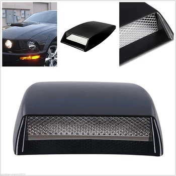 

3D Fake Car Engine Cover Air Vents Outlet Decorative Sticker Decals Car Stlyling Accessories Hot