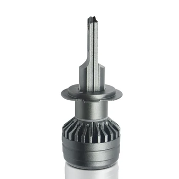 

1set*Hot sales 6500K V70 three color car led headlight h1 h7 led canbus