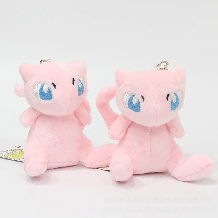 5 шт/лот Япония koya плюшевые розовые Mew Mewtwo llaveros kawaii Брелки Подвески vipkid Рождественский подарок для девочек