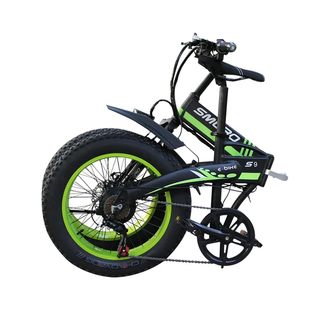 Electric Bike 20 Inch Wheel Adult Folding Mountain Fat Bicycle 500W 48V 10AH Road E-Bike Electromobile Mobility 3