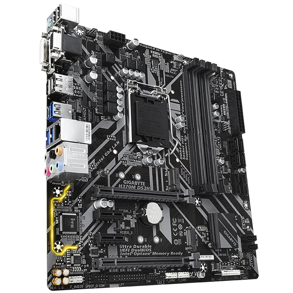 Материнская плата Gigabyte H370M DS3H