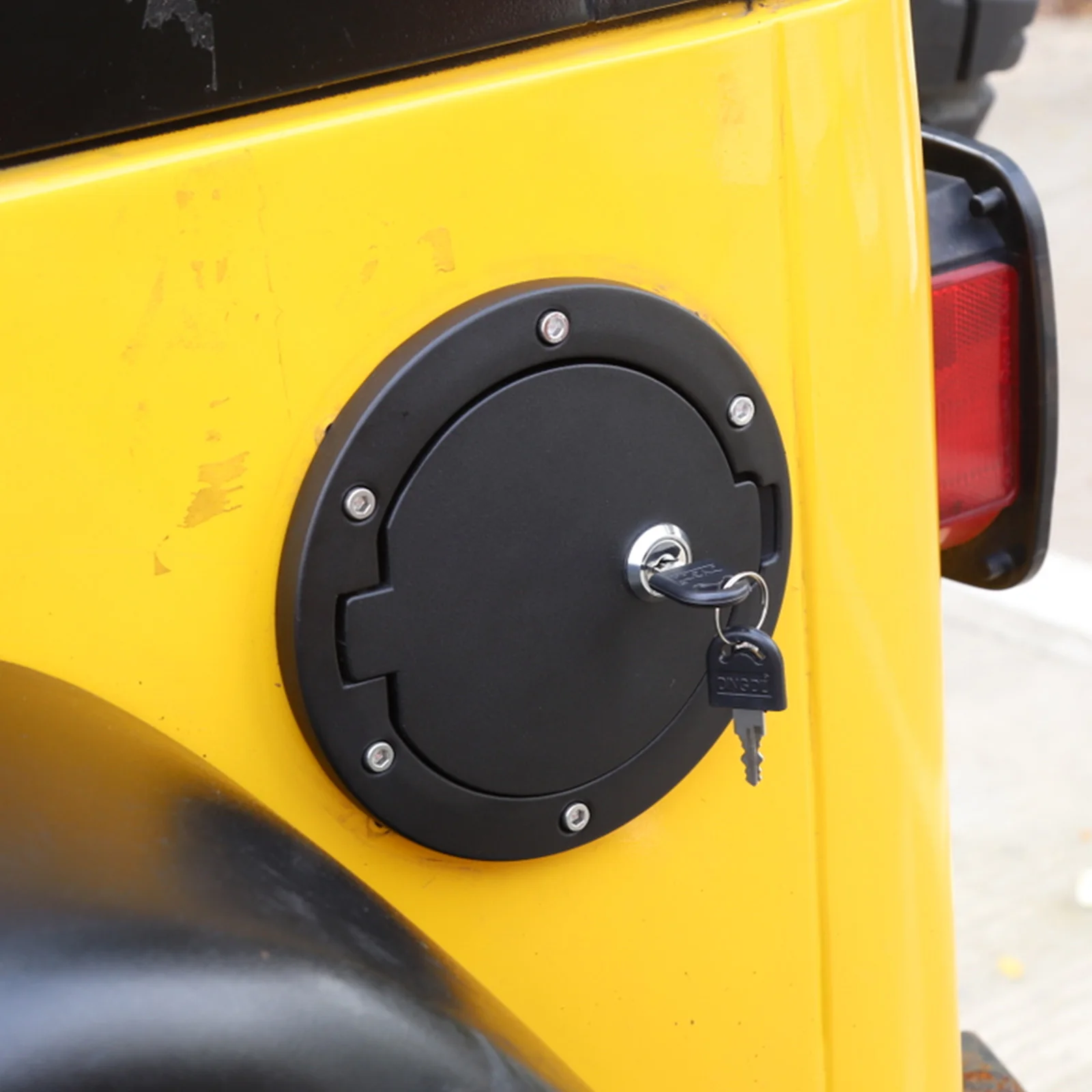 Areyourshop крышка топливного газового бака w/безопасный замок& 2Key для Jeep Wrangler TJ 1997-2006 автомобильный топливный наполнитель крышка двери Бензобак Крышка