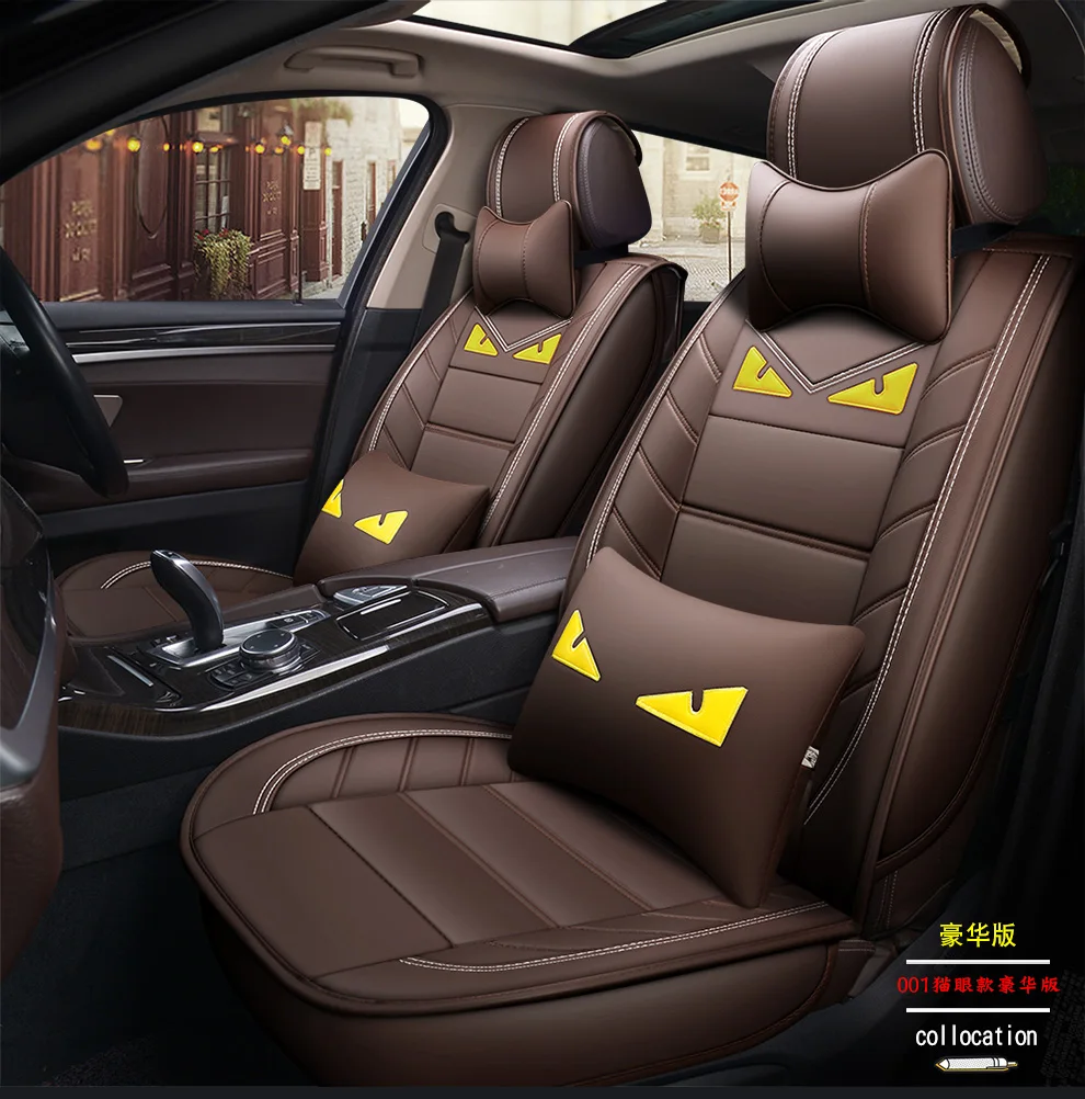 Чехлы для автокресел из искусственной кожи с полным покрытием для Kia k900quoris sportage mohave borrego sorento kx7 v