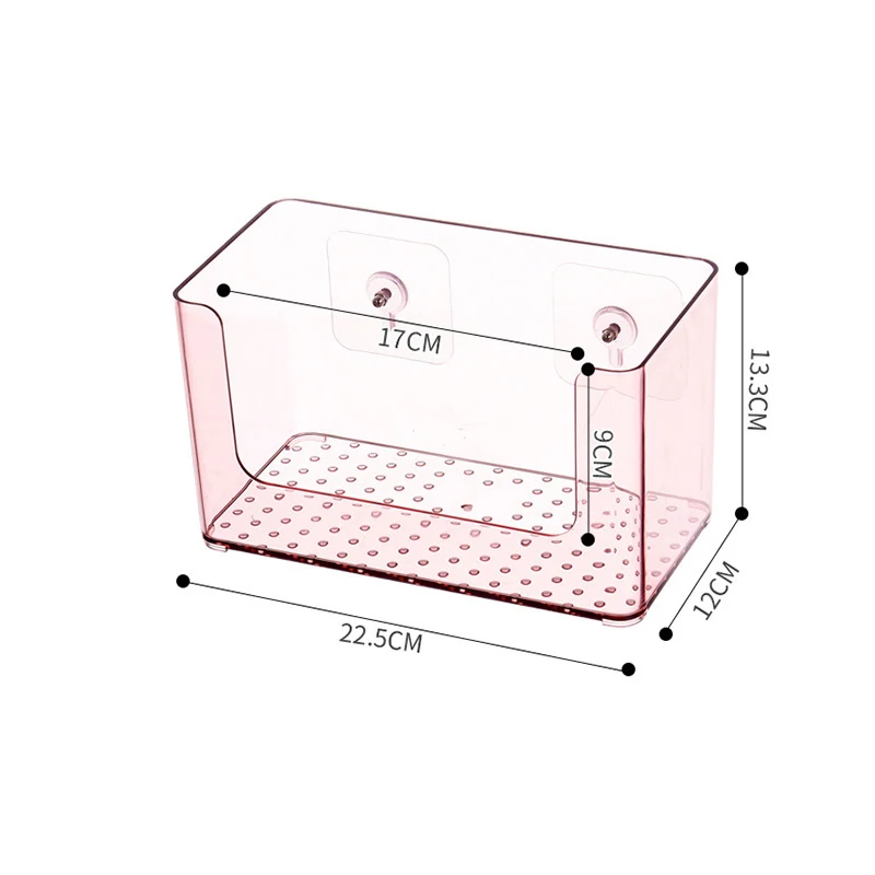 Креативный не перфорированный косметический ящик для хранения большие