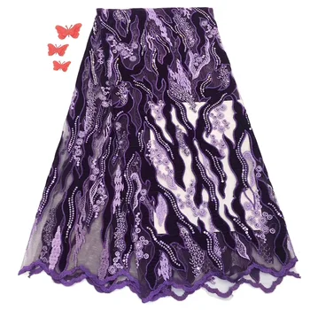 

African Lace Fabric Swiss Voile Laces Fabrics 2019 High Quality Cotton Lace Nigerian Lace Fabric For Women Every Dress