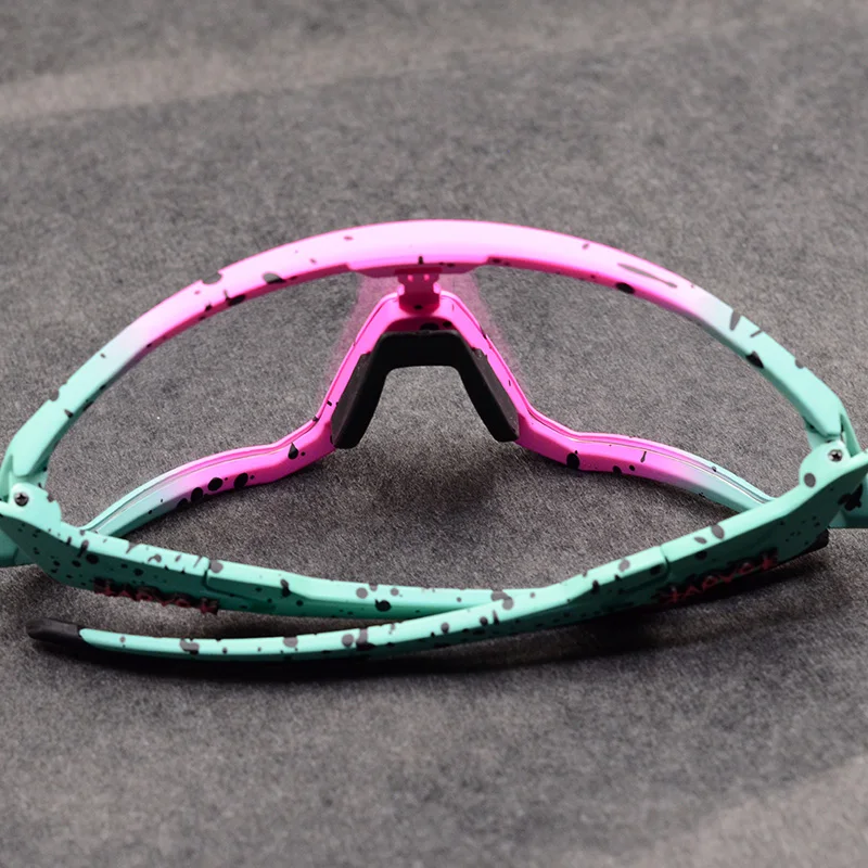 Cycling Sunglasses Sport Photochromic Eyewear Bicycle MTB Road Clear Hot-Sale Women Tr90 UV400 Discoloration Men Bicycle Goggles