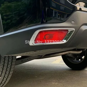 

For 2019 2020 Subaru Forester ABS Chrome Rear Fog Light Lamp Cover Tail Foglight Frame Trim Protector Exterior Car Accessories