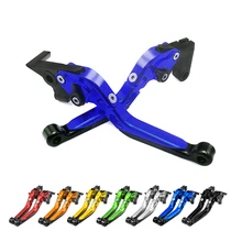 Leviers de frein et d'embrayage pliables et extensibles, pour Kawasaki ZX10R 2004 – 2015 2005 2006 2007 2008 2009