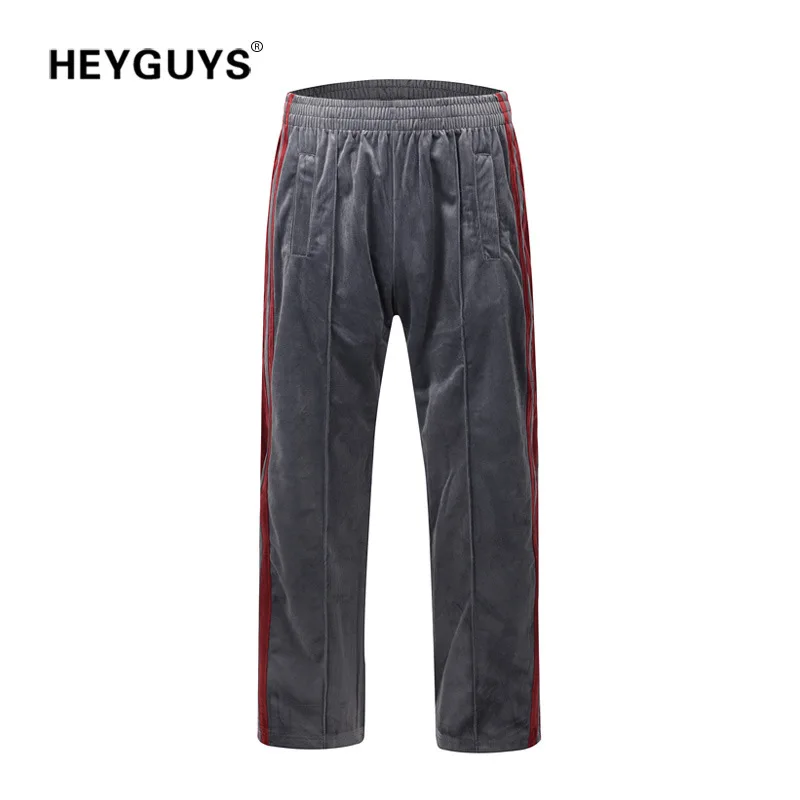 

Suede Sports Retro Loose Pants Paradoxe Celebrity Style Casual Pants Autumn And Winter New Style Pants Men