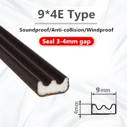 Self-Adhesive Soundproof & Dustproof Foam Seal Strip - 5M V-Type (9x4E)