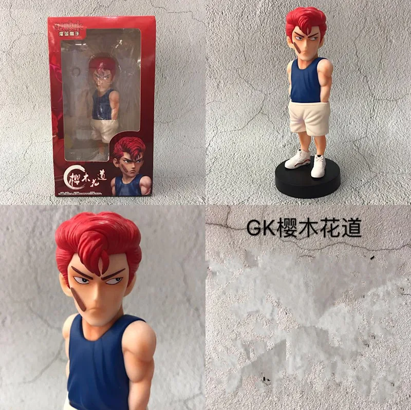 Slam dank Sakuragi Hanamichi версия GK статуя ПВХ фигурка Коллекционная модель игрушки