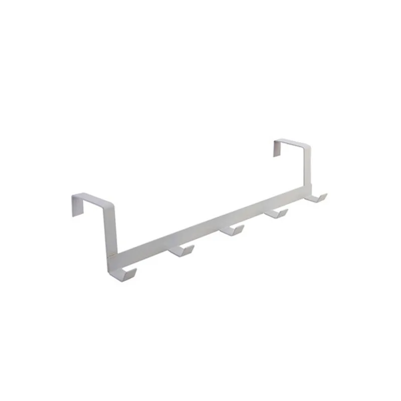 

wardrobe iron hooks Home Bathroom Over Door Rack cabinet Clothes Coat Hat Towel wall mounted organizer