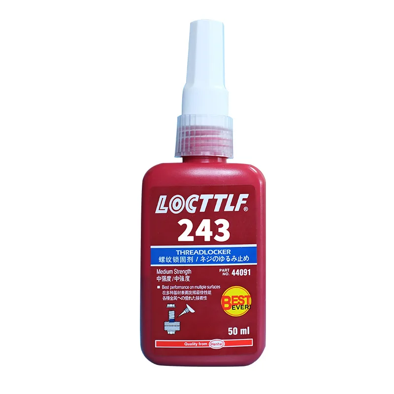 50ML10ML High-strength Anti-Loose Anaerobic Screw Glue Threadlocker 242 243 271 272 290 277 for Metal Thread Sealing Locking