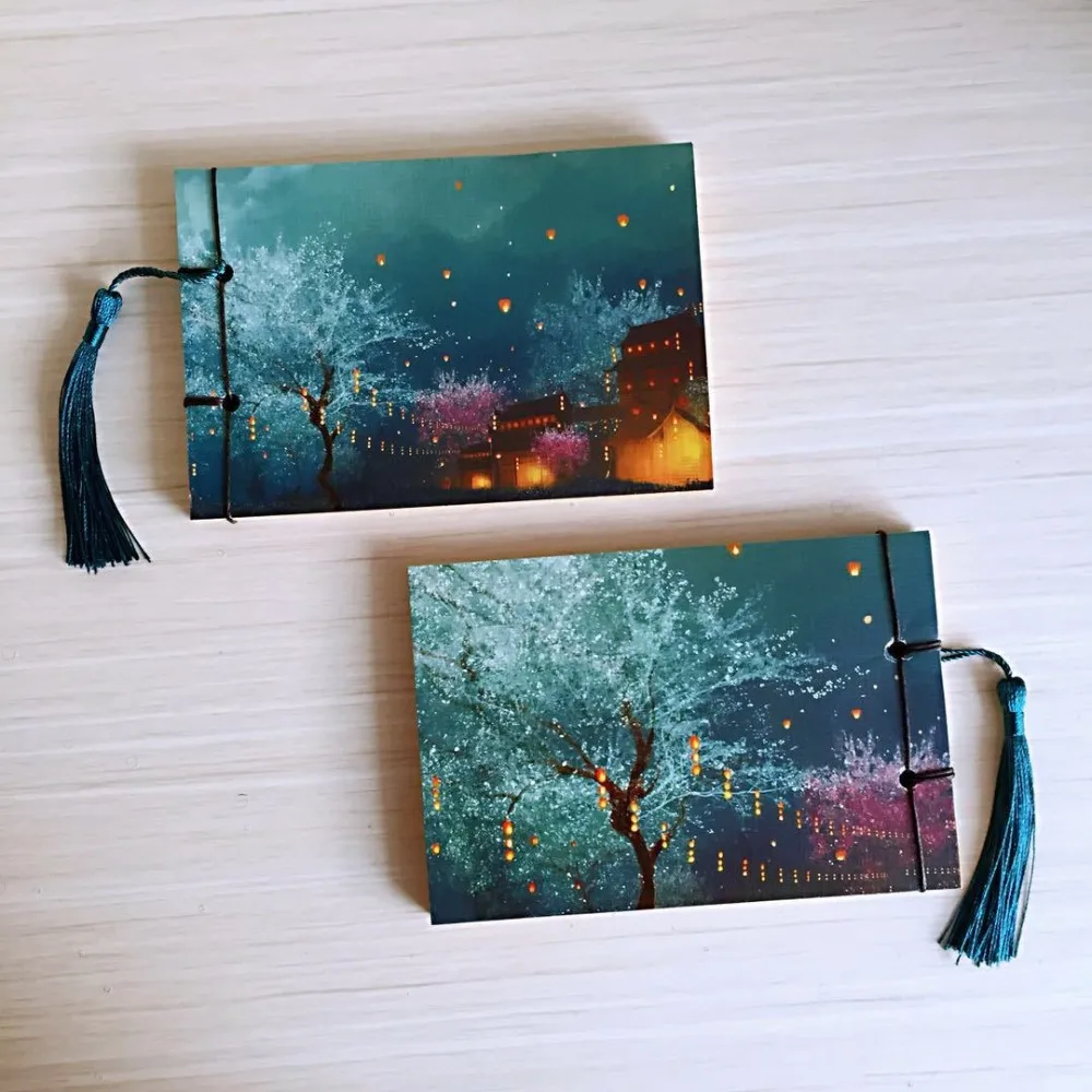 Bullet Journal ручной работы китайский блокнот для рисования Еженедельный планировщик StyleRetro Канцтовары школьный магазин блокнот с кисточками - Цвет: 2