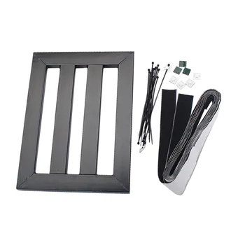 

28Pcs Electric Guitar Effector Holder Board Set Guitar Effector Stickers Effector Mounting Bracket Accessory Set