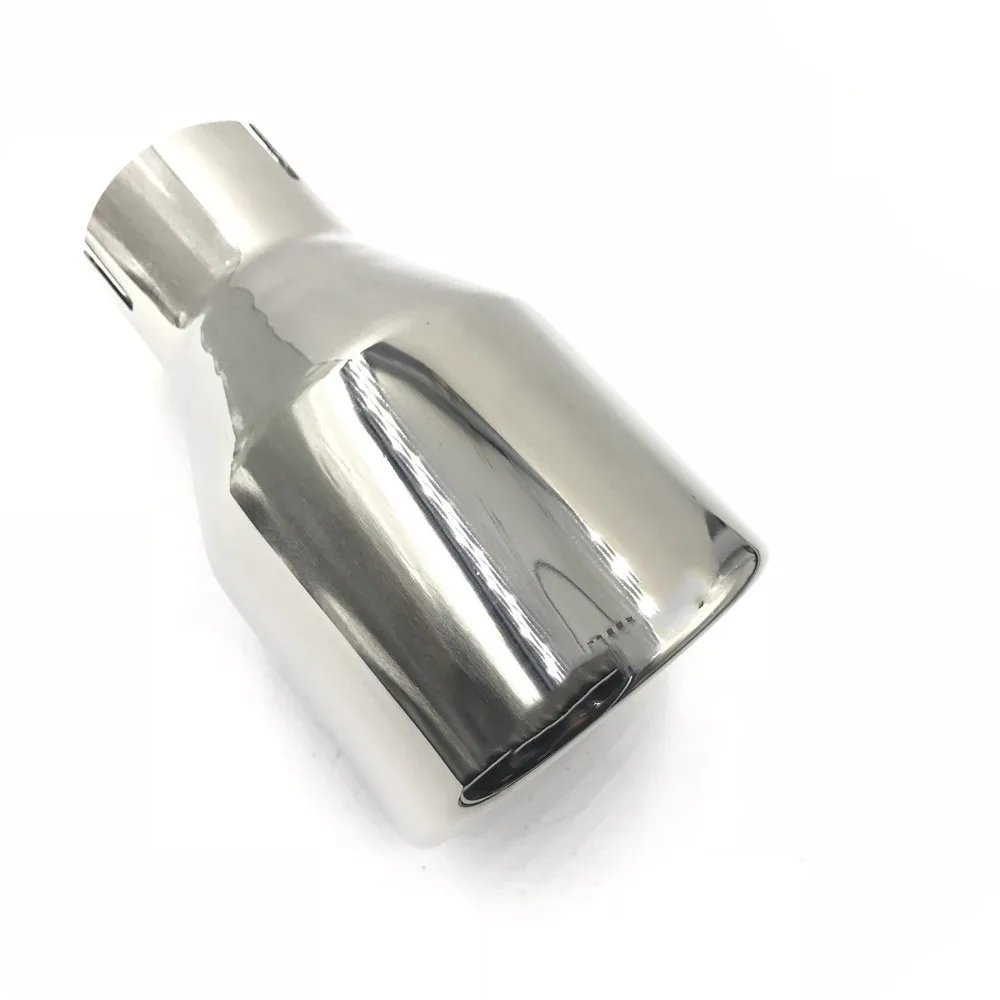 1 шт. косой срез Akrapovic Универсальный Автомобильный наконечник 304 кончик выхлопной трубы из нержавеющей стали Exhause глушитель