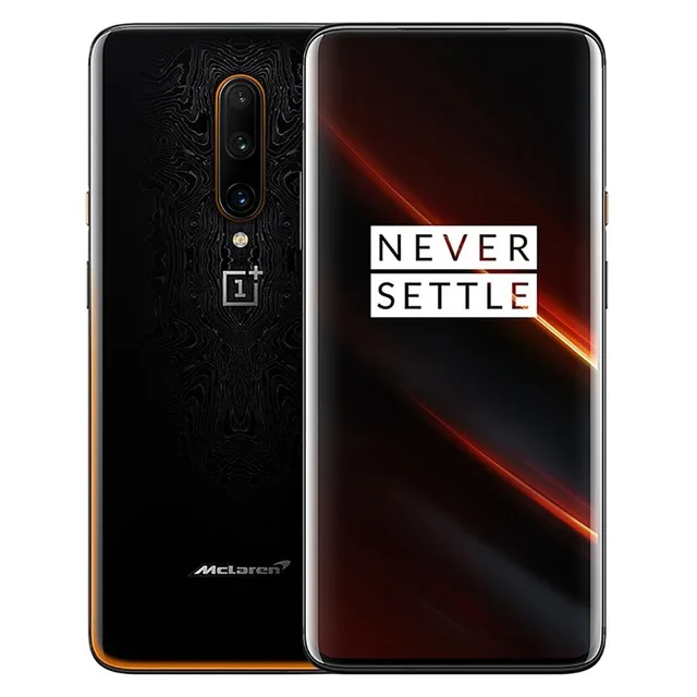 12G 256G Mclaren 6,67 дюймов, OnePlus 7T Pro, глобальная ПЗУ, мобильный телефон Snapdragon 855 Plus, Восьмиядерный, 48мп, тройная камера, разблокировка экрана - Цвет: 12G 256G Mclaren