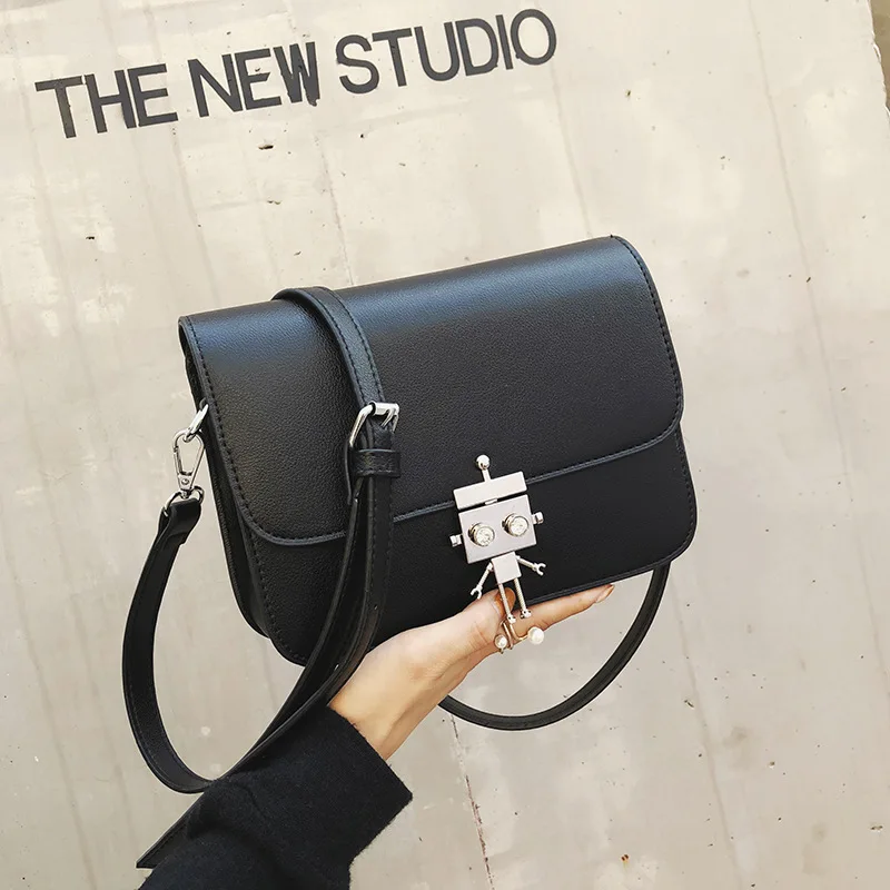

INS Super Fire 2018 Fashion Simple Small Bag Autumn And Winter New Style Korean-style Mini Shoulder Change Square Sling Bag