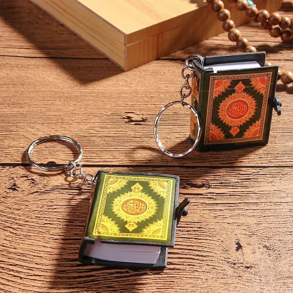 Noband JSFGFSDH Mini livre du Coran en papier véritable pour lire les objets arabes