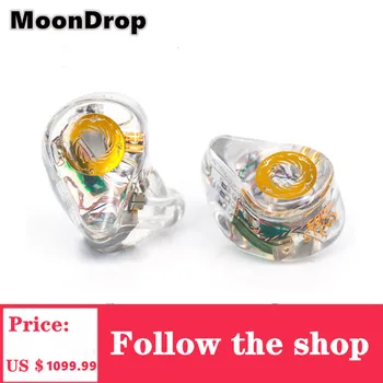 

MoonDrop Solis 2EST+4BA Earphone Transparent Version Hybrid Drivers Cable HiFi In-Ear Headphones For Music