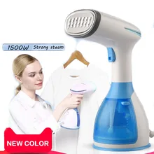 Vaporera de mano potente para ropa, plancha de vapor portátil de calor rápido, 15 segundos, 290 W, 1500 ml, para viaje en casa