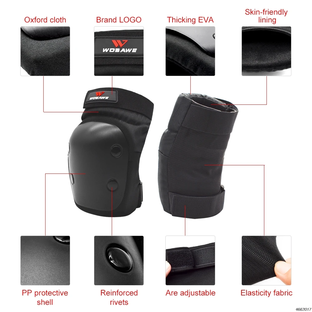 WOSAWE Children's Motorcycle Armor Body Moto Jacket Back Shoulder Kids Body Protector Gear Motorcross KneePads Elbow Protector