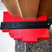 Shape Gauge Plastic Profile Copy Gauge Duplicator  Scale Template Wood Marking Tools Tiling Laminate Tiles General Tool