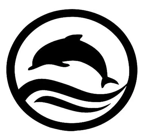 Dolphin наклейки на выключатель поколения резные модные и индивидуальные наклейки на выключатель спальня гостиная диван библиотеки Настраиваемые