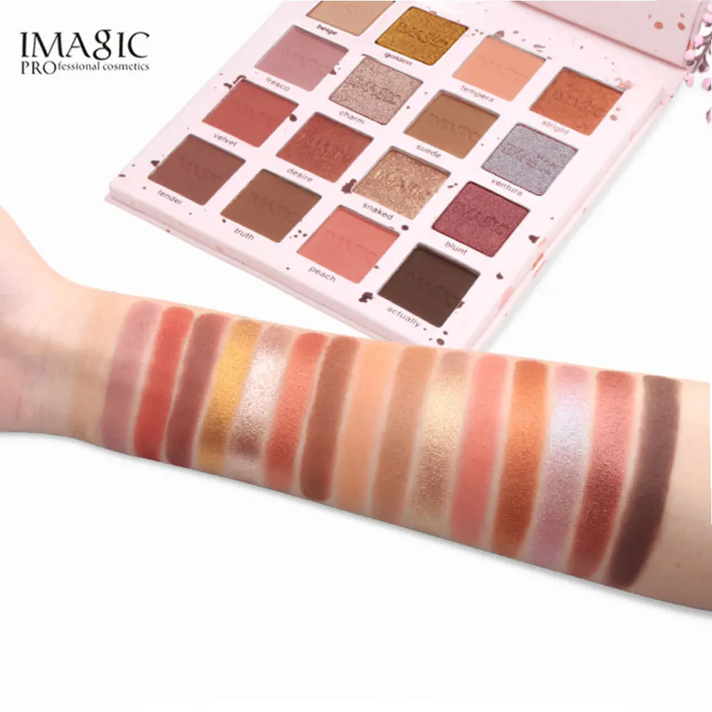 Party Woman Colourful Eyeshadow Set Powder Eye Palette Pink Pop Waterproof Professional Lasting Cosmetics