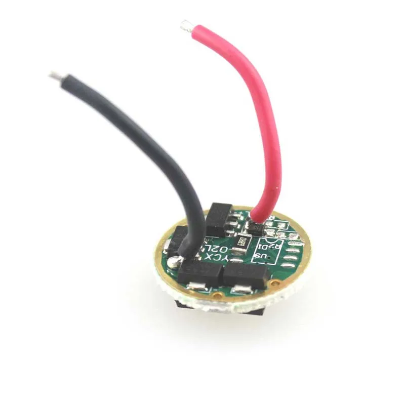 17 мм 7135x8 MCU затемнения 2800mA 1-Mode светодиодный печатная плата/Светодиодный драйвер для CREE MCE P7/CREE XML T6 светодиодный фонарик(5 шт./лот