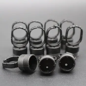 

100Pcs/Bag Black Pigment rings Tattoo Ink Cup Holder Rings Permanent Makeup Tattoo Accessories