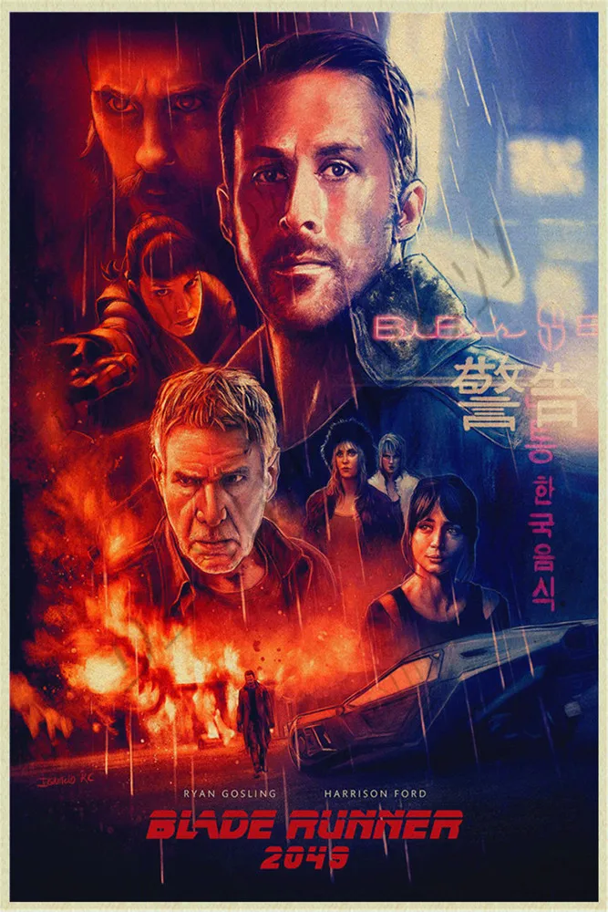 Blade Runner 2049 американский фильм винтажные металлические вывески настенный Арт плакат клуб паб потертый шик тарелки живопись ремесло Домашний Декор WY101 - Цвет: 7
